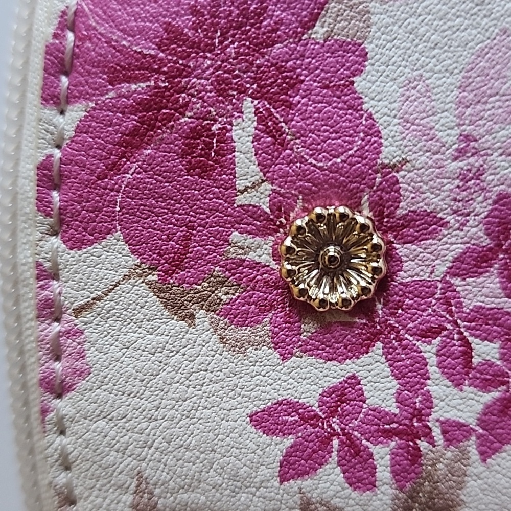 Floral Crossbody Bag - Pink and Cream - Picture 16 of 16